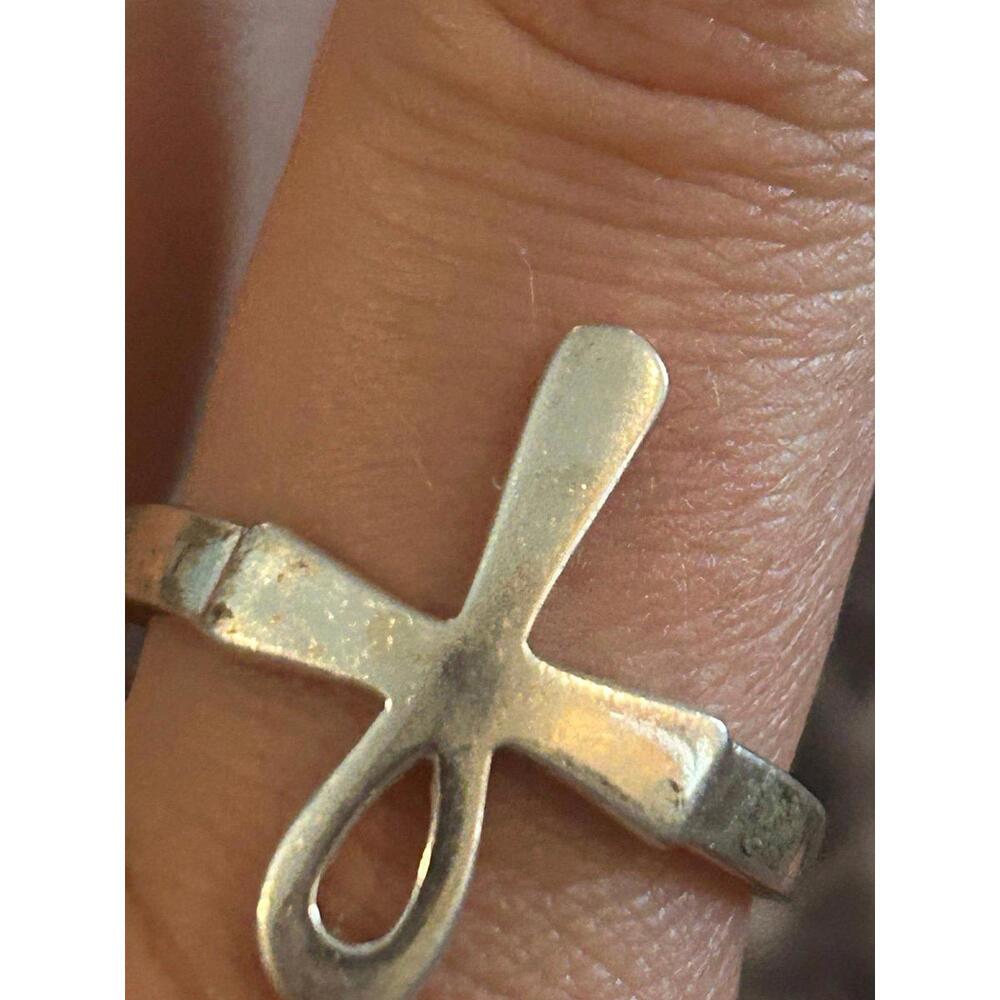 Z16 size 10 925 sterling silver ring - Picture 2 of 6